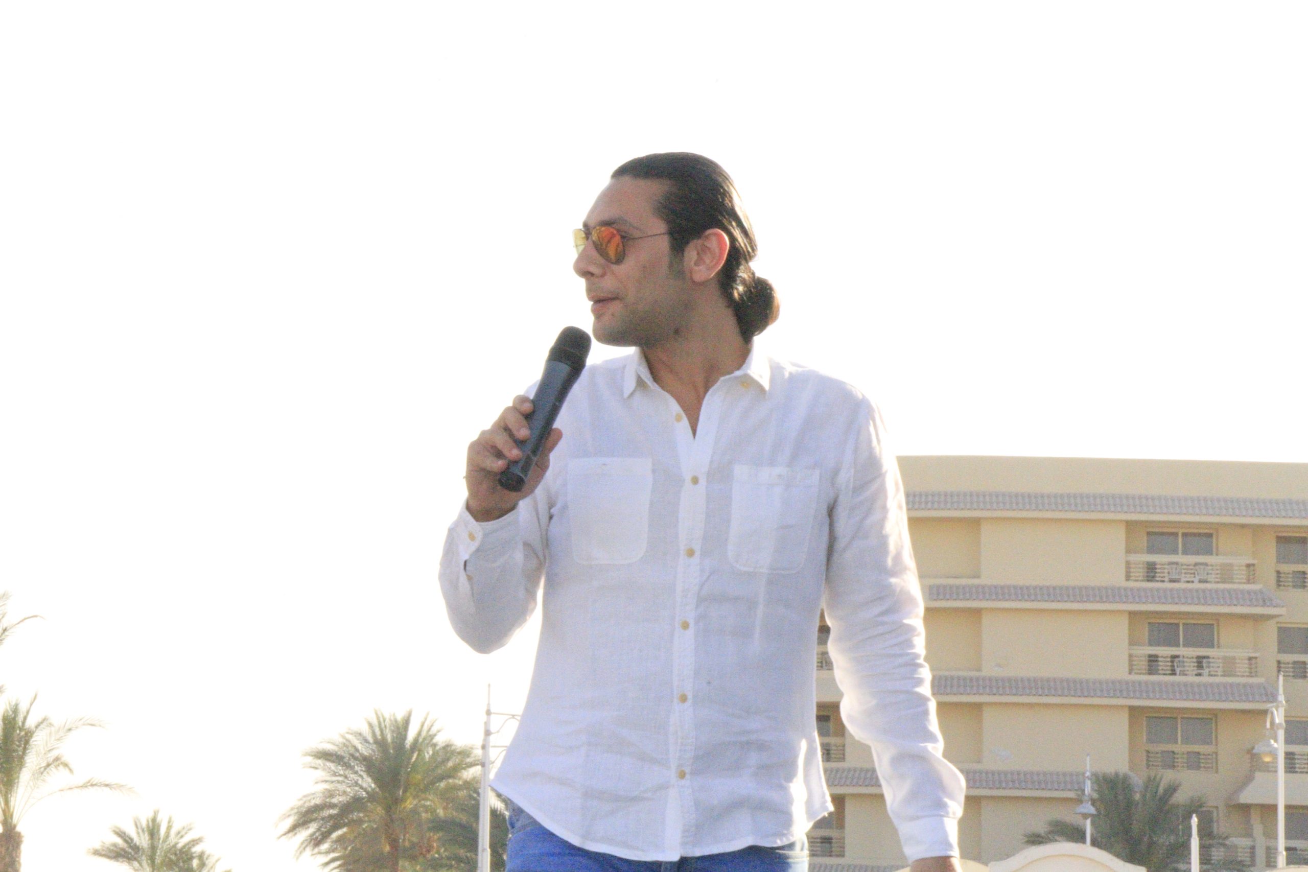 Ramy Ayoub Red Sea Academy's Founder & Managing Director speech talking about the Red Sea Academy Project